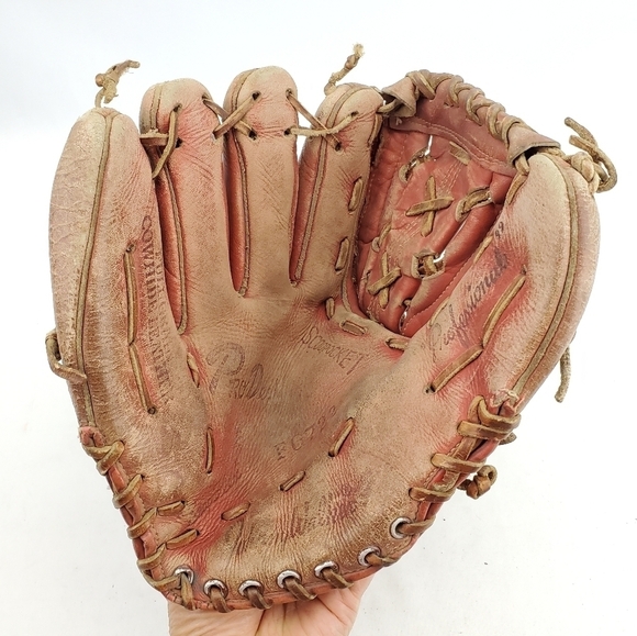 VTG Johnny Walker FG-7222 Baseball Glove Mitt Cowhide Leather Japan Made 10" LHT - Picture 1 of 12